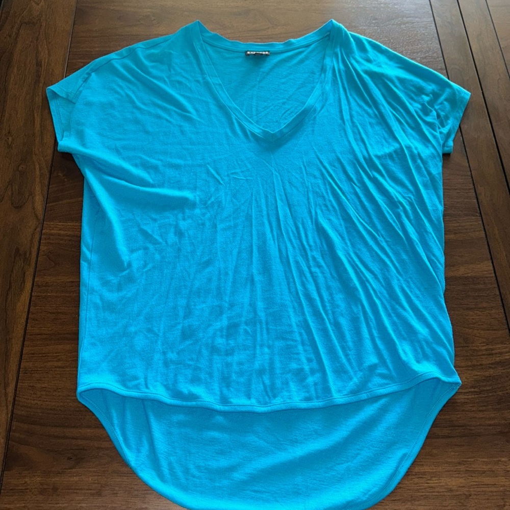 EXPRESS womens oversized tee sz small.